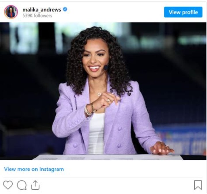 Malika Andrews And Dave McMenamin's Inspiring Journey